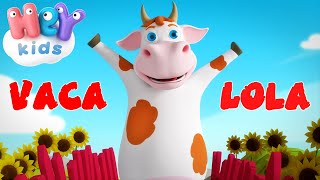 La Vaca Lola  Canciones infantiles  HeyKids Español [upl. by Thomson548]