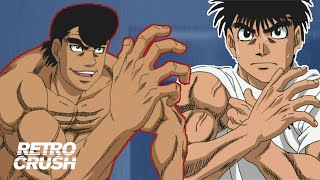 The Legendary Arm Wrestling Showdown  Hajime no Ippo Champion Road 2003 [upl. by Ahsinahs]