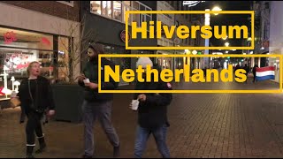 Hilversum Netherlands Central 4K Night Walking Tour 2023 [upl. by Einaled876]