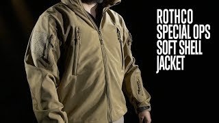 Special Ops Tactical Soft Shell Jacket  Rothco Product Breakdown [upl. by Marshall]