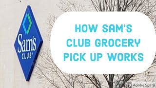 Sams Club Grocery Pickup Tutorial  HOW TO GET A FREE SAMS CLUB MEMBERSHIP [upl. by Salim228]