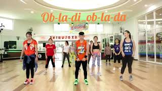 Obladioblada  Zumba  dance  fitness [upl. by Ilatfen]