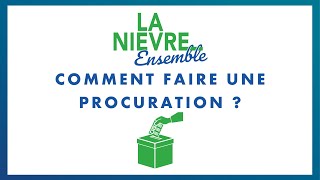 Comment faire une procuration [upl. by Agon]