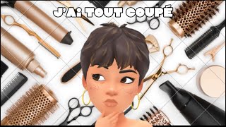 J’AI COUPÉ TOUT MES CHEVEUX ✂️les raisons [upl. by Assillam]