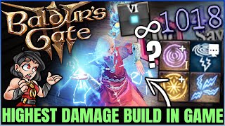 Baldurs Gate 3  GAME BREAKING LIGHTNING GOD  Best Sorcerer Cleric Build Guide amp OP Multiclass [upl. by Janicki]