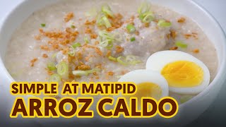 Simple at Tipid Arroz Caldo [upl. by Carree]