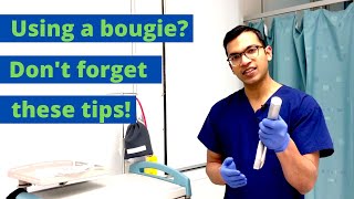 Essential bougie technique to manage a difficult airway under anaesthesia [upl. by Tnarg]