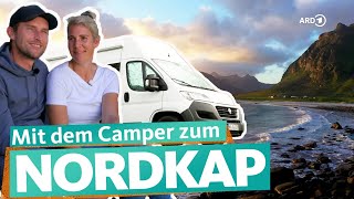 Mit dem selbst ausgebauten Campervan über Schweden ans Nordkap in Norwegen  ARD Reisen [upl. by Ilarin]