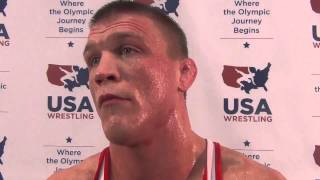 Andrew Howe 74 kg True 3rd in freestyle at WTT [upl. by Rayshell248]