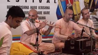 Hare Krishna Maha Mantra  Harinam Festival  Kirtan by Hemavarna Gaura Dasa [upl. by Hales]