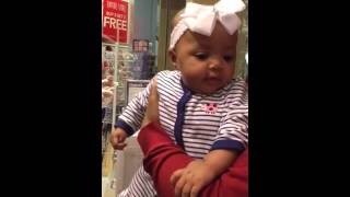 Amiyah’s First Ear Piercing [upl. by Ecarret]