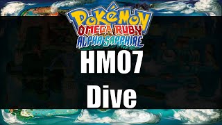 Pokemon Omega Ruby amp Alpha Sapphire  Where to get HM07 Dive [upl. by Holmun576]