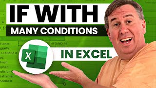 Excel  Multiple Conditions in IF  Episode 2025 [upl. by Genna67]