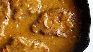 PORK CHOPS and GRAVY [upl. by Whyte]