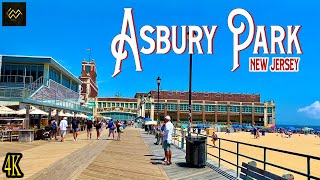 Asbury Park New Jersey Boardwalk 2023 4K [upl. by Lela]