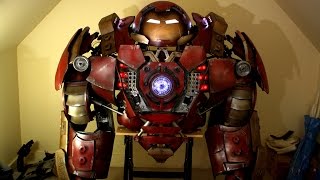 Iron Man Hulkbuster Cosplay 42  Electronics amp Lights  James Bruton [upl. by Noryv]