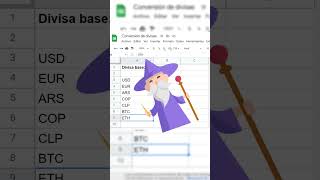 CONVIERTE DIVISAS automáticamente con GOOGLE SHEETS [upl. by Oram]