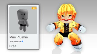 HURRY 25 BEST FREE MINI PLUSHIE amp FREE ITEMS ON ROBLOX 2024 [upl. by Stilla613]