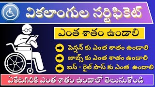 disability eligibility certificate sadarem pwd eligibility certificate detailsAntharnetra [upl. by Missy]