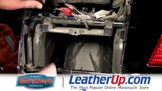 Kuryakyn Trailer Hitch for Honda GL1800 Gold Wing Installation  LeatherUpcom [upl. by Ahsiki]