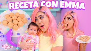 MI PRIMER RECETA CON MI HIJA EMMA 💖  MIS PASTELITOS [upl. by Keemahs27]