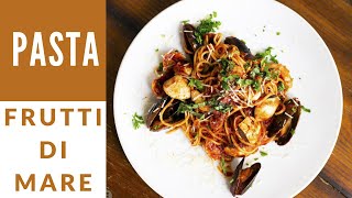 Amazing Frutti di Mare Pasta Seafood Pasta [upl. by Arul627]