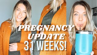 31 WEEK PREGNANCY UPDATE  WEEK BY WEEK PREGNANCY UPDATE  THIRD TRIMESTER SYMPTOMS [upl. by Lytsirhc]