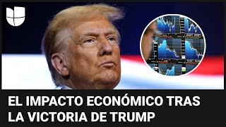 ¿La victoria presidencial de Donald Trump beneficia a la economía de EEUU [upl. by Babb]