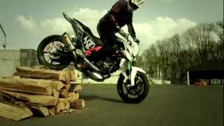 Rok Bagoros  picking up the KTM 690 Stunt Duke  The beginning [upl. by Herbst]