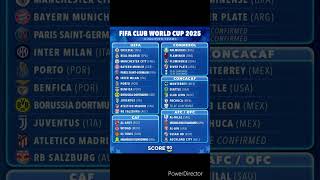 29 of 32 teams have now OFFICIALLY QUALIFIED for FIFA Club World Cup 2025 🌍🏆 [upl. by Leatrice]