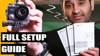 how to setup and use action camera [upl. by Katy]