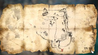 Assassins Creed IV Black Flag  treasure map 179 593 [upl. by Chuu]