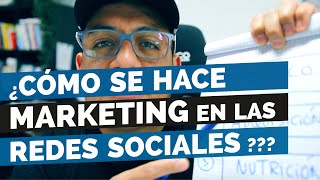 ¿Cómo se hace Marketing en las Redes Sociales [upl. by Bornie]