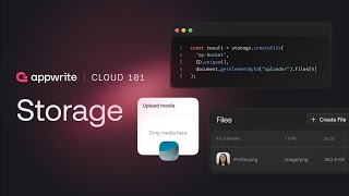 A Look at Appwrite Storage [upl. by Flowers]