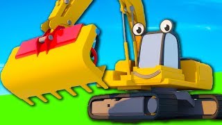 Excavator And Dump Truck Videos  Construction Vehicles For Kids  Geckos Garage  Muddy Trucks [upl. by Enybor]