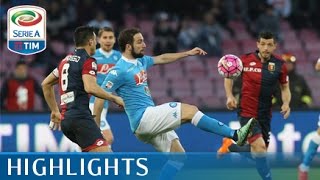 Napoli  Genoa  31 Highlights  Matchday 30  Serie A TIM 201516 [upl. by Adaurd871]