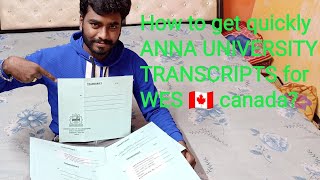 How to apply ANNA UNIVERSITY transcript online SAFE TRANSCRIPTS WESIQAS call8248643789 whatsapp [upl. by Germaun48]