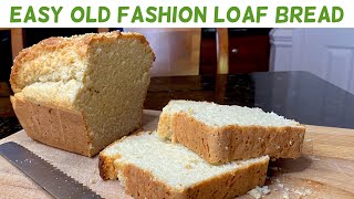 How To Make Easy Sandwich Bread  Sandwich Loaf Bread  No Yeast No Knead Homemade Bread [upl. by Tlevesor]