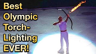 Unforgettable Barcelona 1992 The Epic Olympic Torch Lighting [upl. by Ertemed557]