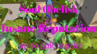 Menaphos up to 50k reputation per hour soul obelisks [upl. by Brita]