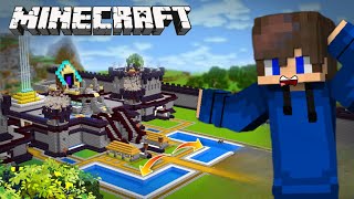 I VISIT TECHNO GAMERZ CASTLE IN MINECRAFT  TechnoGamerzOfficial [upl. by Darach]