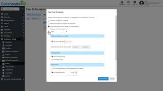 How To Add Fee Schedules [upl. by Euqnomod]