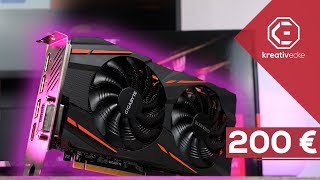 Die WIRKLICH BESTE Grafikkarte für 200 Euro  GIGABYTE RX 580 4G im Test [upl. by Jermayne]