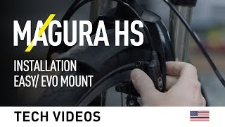 MAGURA HS Installation Easy EVO Mount [upl. by Notsob]