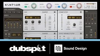 Native Instruments Komplete 10 w Matt Cellitti Ep 5 Kontour Synthesizer Tutorial Pt 2 [upl. by Fin336]