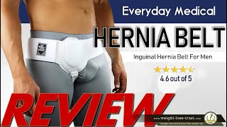 REVIEWS Everyday Medical Inguinal Hernia Belt For Men [upl. by Hcir]