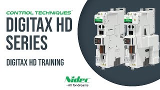 DIGITAX HD TRAINING VIDEO  CONTROL TECHNIQUES  NIDEC [upl. by Cindi]