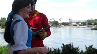 Belle amp Gaston  Meeting Little Ones  Walt Disney World 91011 [upl. by Fraze]