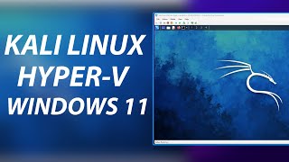 How To Install Kali Linux on Windows 11 HyperV [upl. by Sinnel]