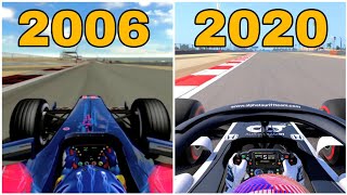 Evolution of Toro Rosso  Alpha Tauri in F1 Games 20062020 [upl. by Cirilo]